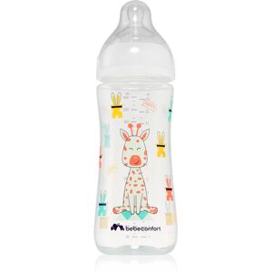 Bebeconfort Emotion White baby bottle Giraffe 6m + 360 ml