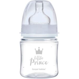 Canpol babies Royal Baby baby bottle 0m+ Blue 120 ml