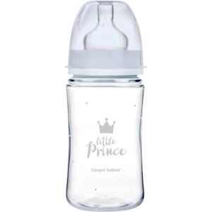 Canpol babies Royal Baby baby bottle 3m+ Blue 240 ml