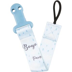 Canpol babies Bonjour Paris dummy ribbon Blue 1 pc