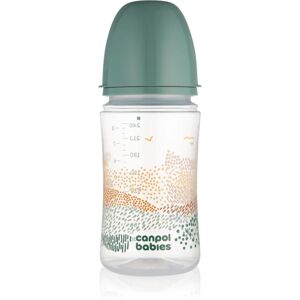 Canpol babies Mountains baby bottle Green 240 ml