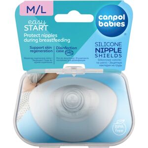 Canpol babies EasyStart nipple shields size M/L 2 pc