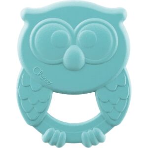 Chicco Eco+ Owly Teether chew toy Blue 3 m+ 1 pc