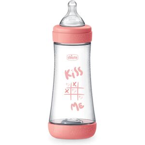 Chicco Perfect 5 baby bottle 4 m+ Fast Flow Pink 300 ml