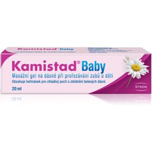 Kamistad Baby cooling massage gel supporting regeneration of irritated gums 20 ml