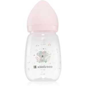 Kikkaboo Savanna Anti-colic Baby Bottle baby bottle 3 m+ Pink 260 ml