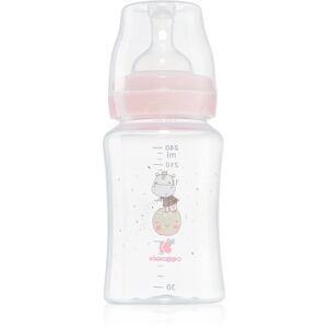 Kikkaboo Hippo Dreams baby bottle 3 m+ Pink 240 ml