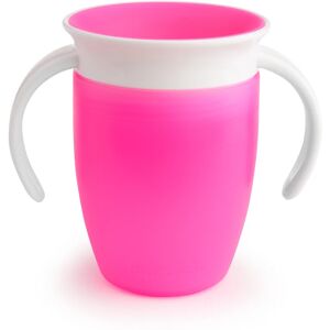 Munchkin Miracle 360° training cup with handles Pink 6 m+ 207 ml