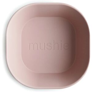 Mushie Square Dinnerware Bowl Bowl Blush 2 pc