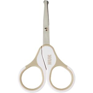 NUK Scissors round tip baby nail scissors Beige 1 pc