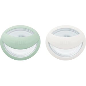 NUK MommyFeel 0-9 m dummy Green 2 pc