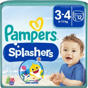 Pampers Splashers 3-4 disposable swim nappies 6-11 kg 12 pc