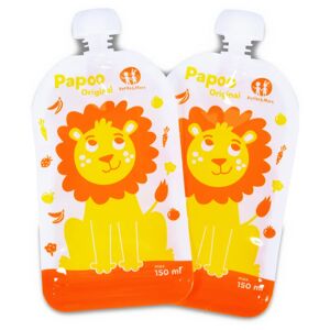 Petite&Mars Papoo food pouch Lion 6x150 ml