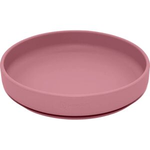 Petite&Mars Take&Match Silicone Plate plate with suction cup Dusty Rose 6 m+ 1 pc
