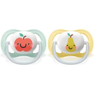 Philips Avent Ultra Air 0-6 m dummy Neutral Apple 2 pc