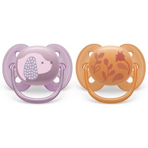 Philips Avent Ultrasoft Premium 6-18m dummy Animal Girl 2 pc