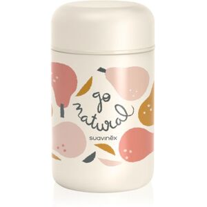 Suavinex Go Natural Food Flask thermos 0 m+ Pears 400 ml