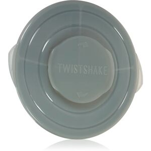 Twistshake Divided Plate divided plate with cap Grey 6 m+ 1 pc