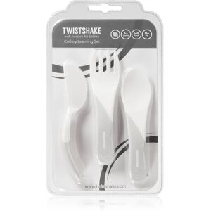 Twistshake Learn Cutlery cutlery White 6 m+ 3 pc