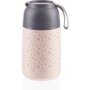 Zopa Food Thermos with Silicone Holder thermos for food Flowers 620 ml