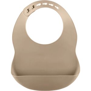 Zopa Silicone Bib Pastel baby bib Sand Beige 1 pc