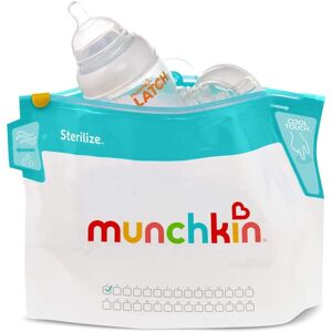 Munchkin Cool Touch Microwave Steriliser Bags, Pack of 6 Reusable Bags