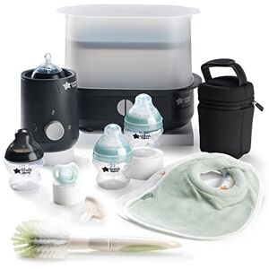 Tommee Tippee Closer to Nature Complete Feeding Set, Electric Steam Steriliser with Insulated