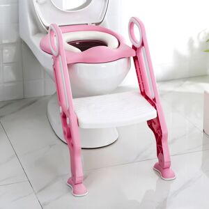 DENNY INT LTD SAFETY POTTY BABY TODDLER TRAINING TOILET SEAT STEP LADDER LOO TRAINER