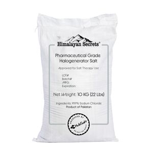 Himalayan Secrets Pharmaceutical grade Salt Approved for Halogenerators - Use in Salt Therapy Room
