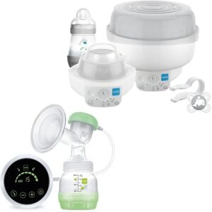 MAM Baby 6-in-1 Electric Steriliser & 2-in-1 Electric Breast Pump Bundle