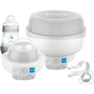 MAM Baby 6-in-1 Electric Steam Steriliser & Bottle Warmer - Grey