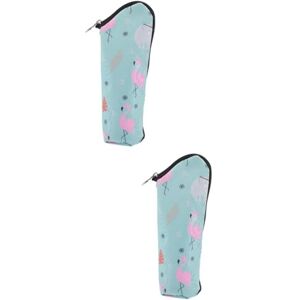 Abaodam 4 Pcs Milk Bottle Pouch Milk Bottle Bag Wine Bottle Chiller Portable Breast Milk Warmer Travel Cooler Milk Freezer Bag Insulated Bottle Pouch Twin Cup Bag Polyester