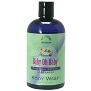 Rainbow Research Baby Oh Baby Organic Herbal Wash Colloidal Oatmeal Unscented - 12 Fl Oz