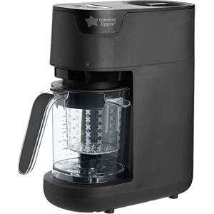 Tommee Tippee Quick Cook Baby Food Steamer and Blender, Black