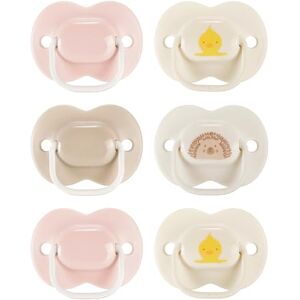 433586 Tommee Tippee Anytime Soother, 0-6 Months, 6 Pack Dummies, Symmetrical Design, BPA Free, Reusable steriliser pod