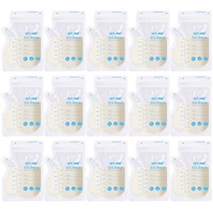 Exceart 30pcs Breastmilk Bags for Freezer Breastmilk Storage Container Breast Milk Freezer Bag Breast Milk Storage Freezer Bags Breast Milk Pouches White Sealed Bag Disposable