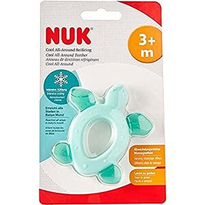 NUK Cool All-Around Teether with Cooling Elements from 3 Months Pack of 1 Multi-Coloured