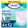 TENA Pants Super Large - 4 x Packs of 12 ( 48 Pants )