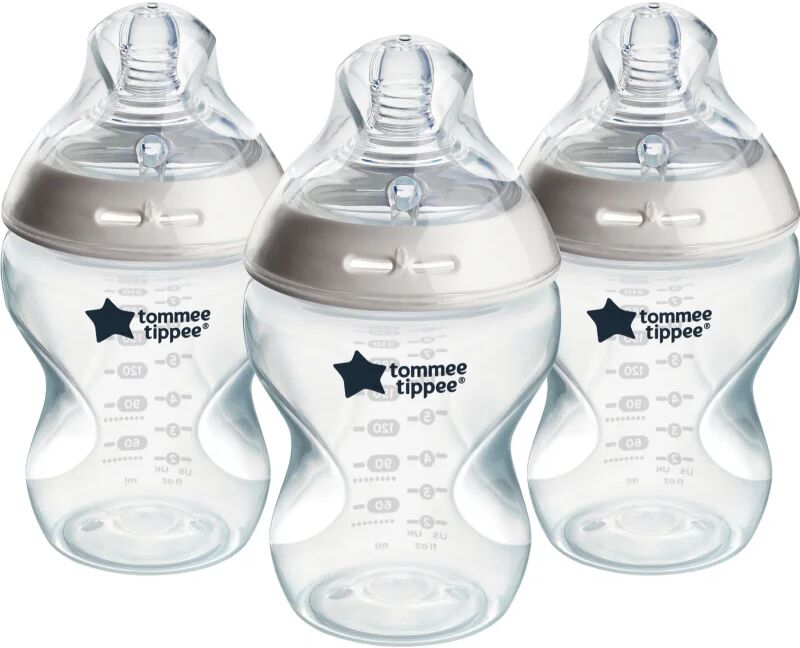 Tommee Tippee Closer To Nature Anti-colic Baby Bottles Set baby bottle Slow Flow 0m+ 3x260 ml