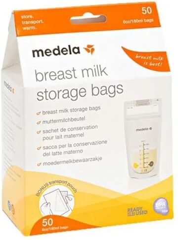 Medela Breast Milk Cooling Bag 180mlx50