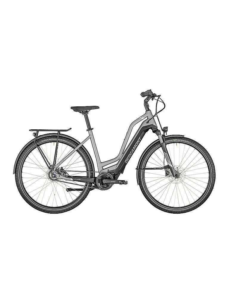 BERGAMONT Damen E-Trekkingbike 28" E-Horizon Elite Belt Amsterdam 2022 grau Damen 44CM