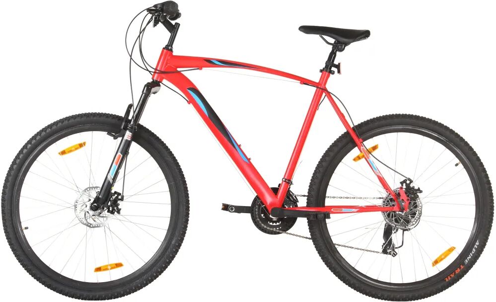 vidaXL Vélo de montagne 21 vitesses Roues 29 pouces Cadre 53 cm Rouge