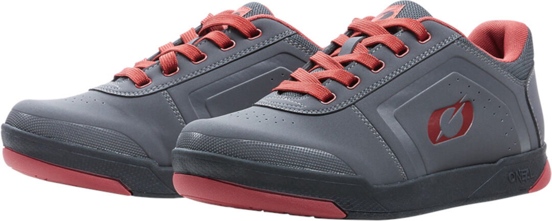 Oneal Pinned Flat Pedal V.22 chaussures Gris Rouge 45