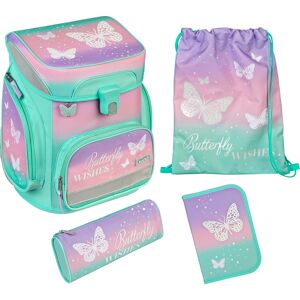 Scooli Schulranzen »EasyFit, Butterfly Wishes«, Reflektoren Butterfly Wishes  B/H/T: 33 cm x 36,5 cm x 29 cm