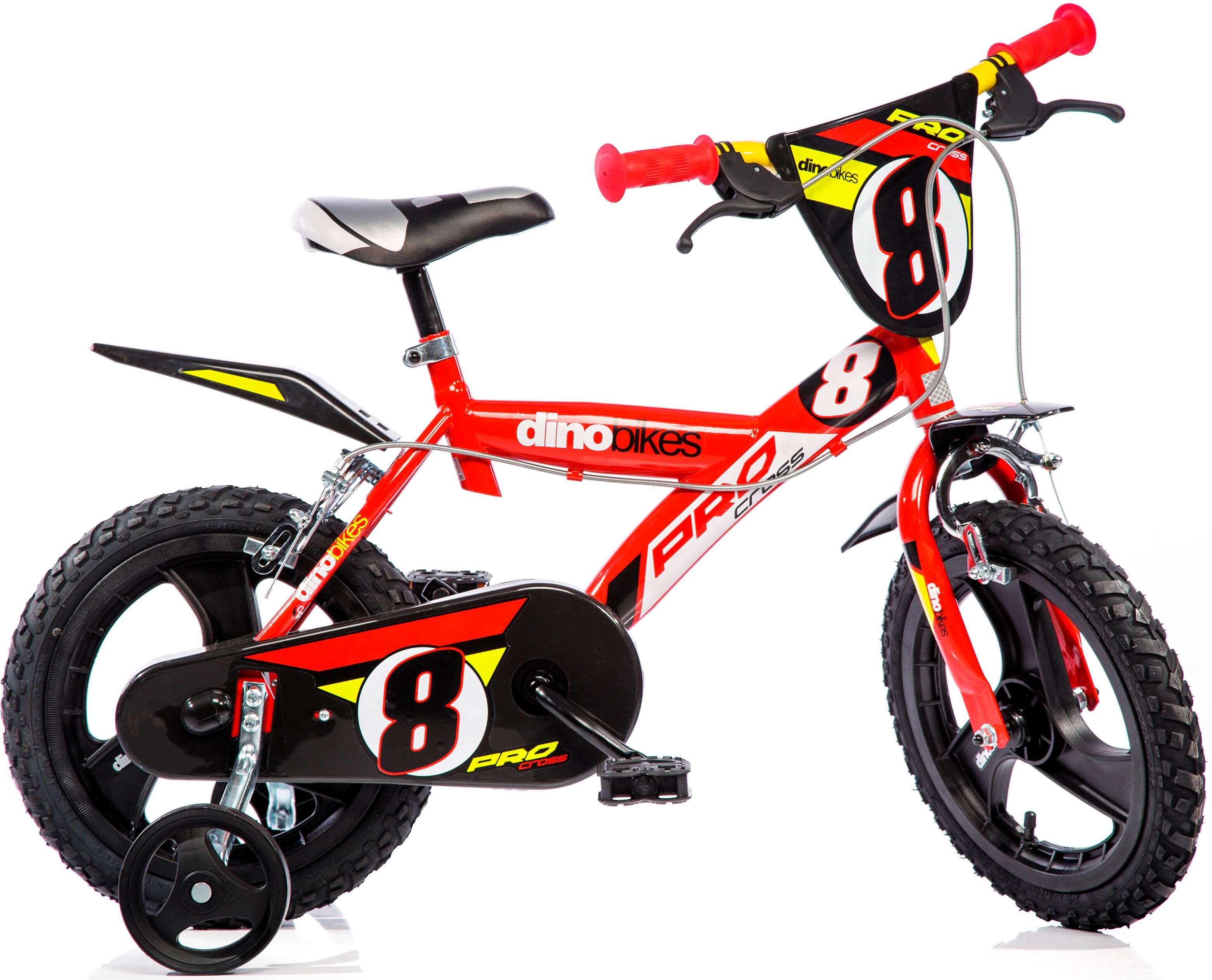 Dino Kinderfahrrad »Sporty«, 1 Gang rot  RH 25 cm