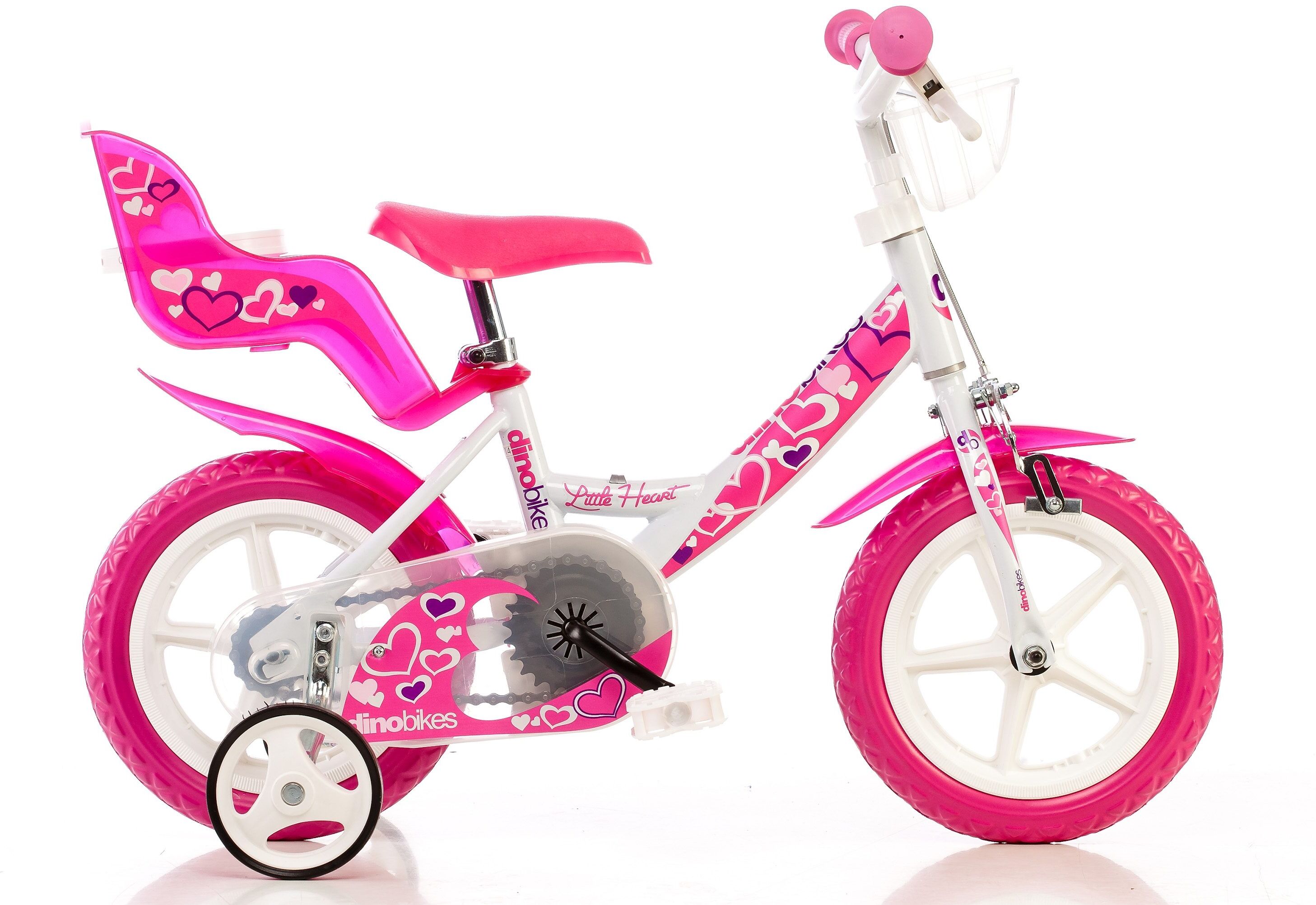 Dino Kinderfahrrad »Girlie«, 1 Gang rosa  RH 22 cm