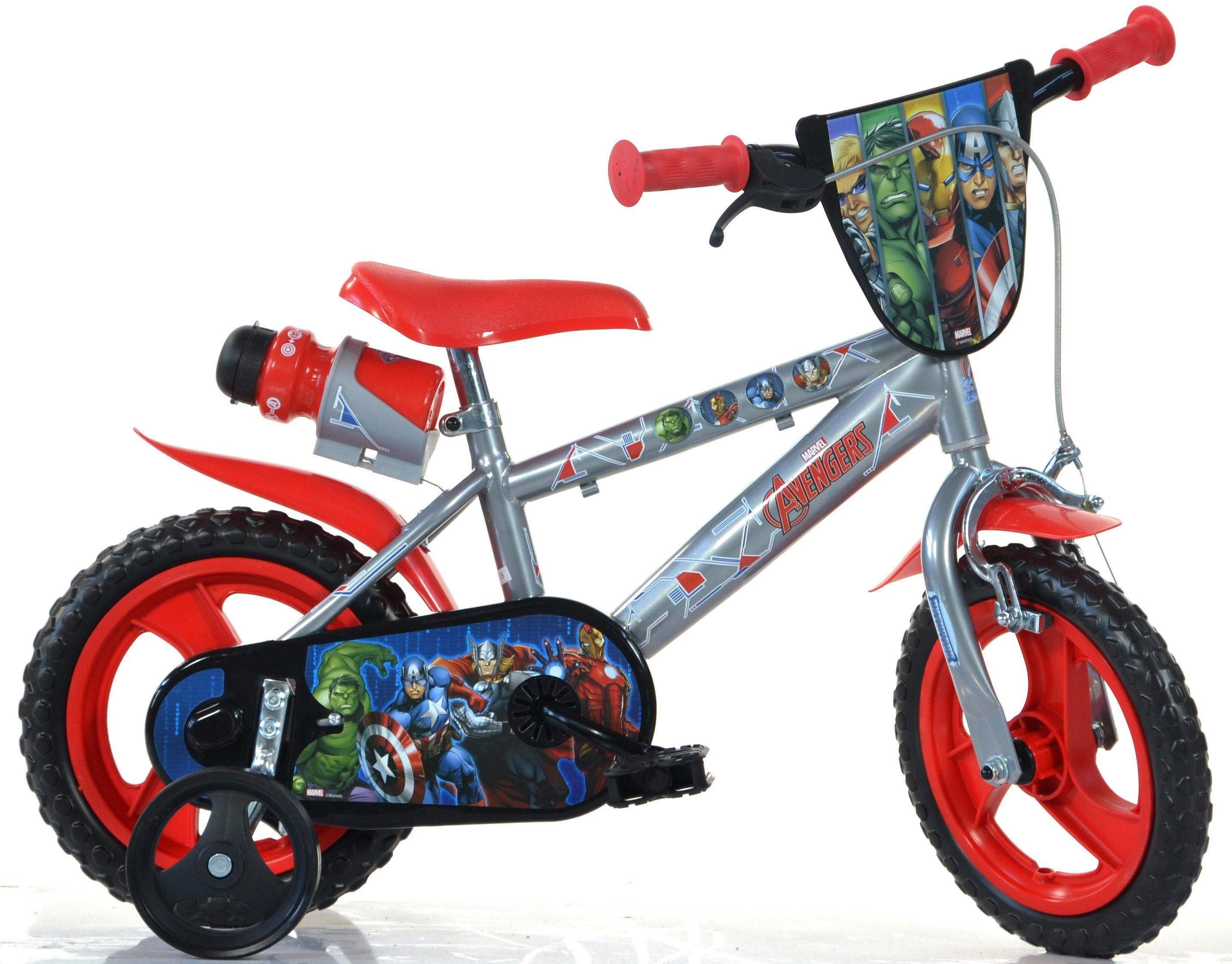 Dino Kinderfahrrad »Avengers«, 1 Gang schwarz  RH 22 cm