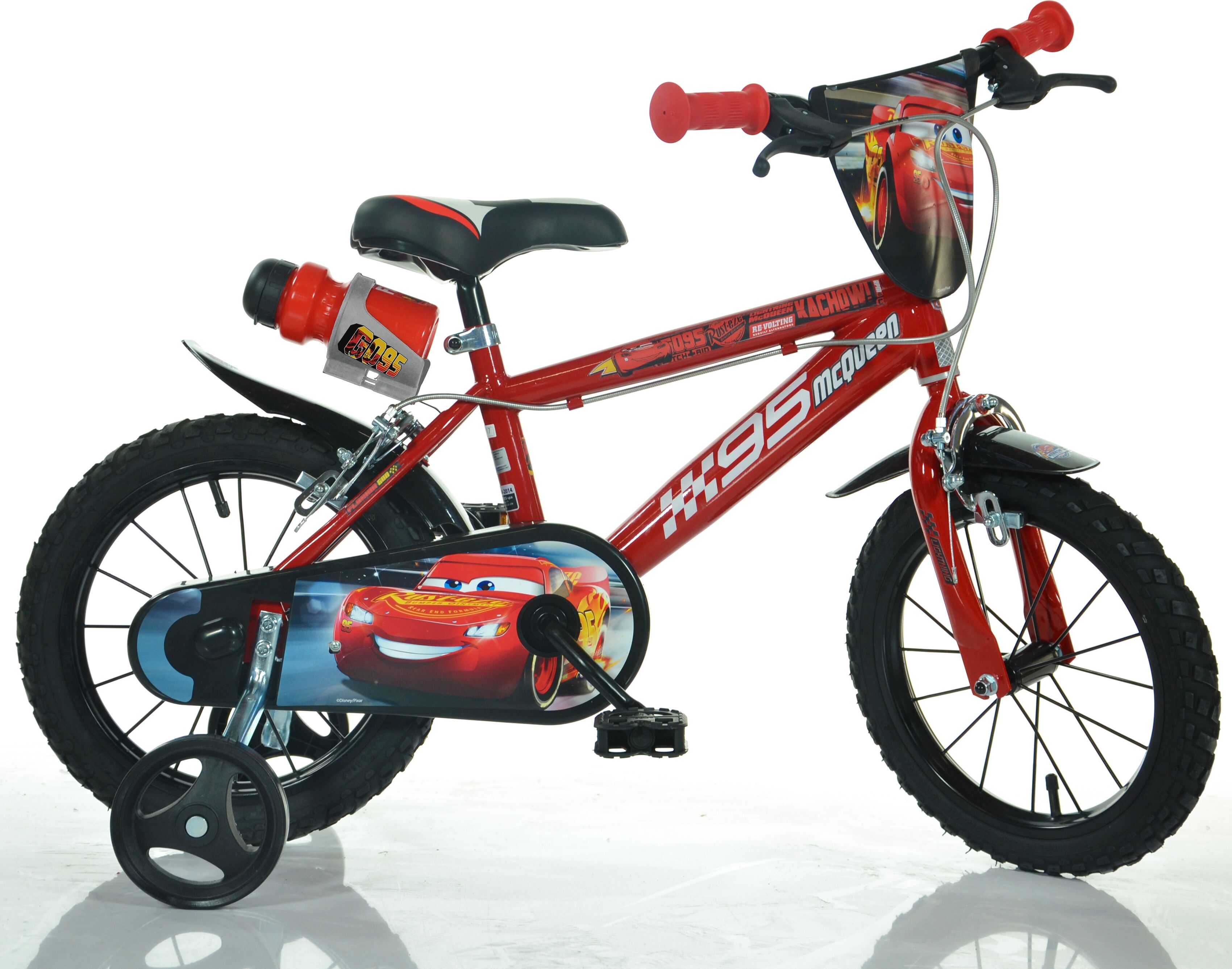 Dino Kinderfahrrad »Cars«, 1 Gang rot  RH 28 cm