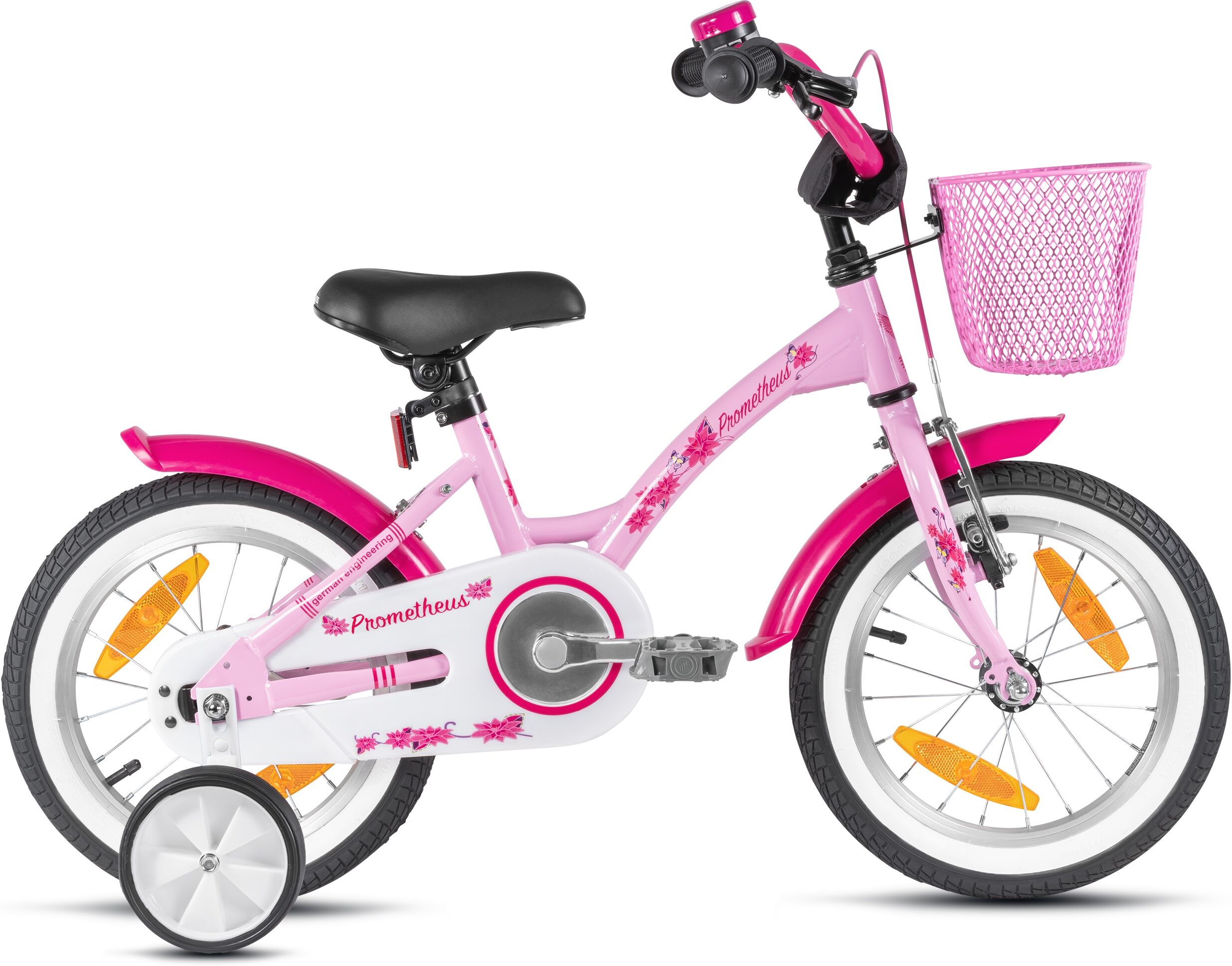 PROMETHEUS BICYCLES Kinderfahrrad »Hawk«, 1 Gang rosa  RH 23 cm