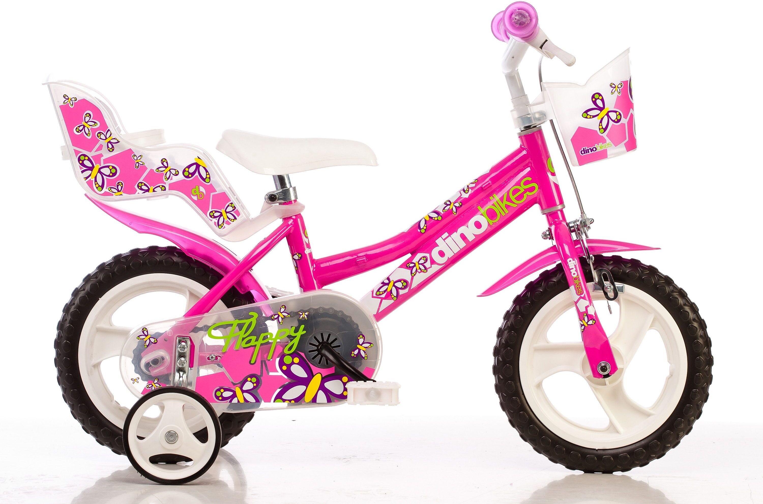 Dino Kinderfahrrad »City«, 1 Gang Floral Pink  RH 22 cm